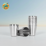 Stainless Steel Drinking Cup Set