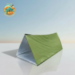 خيمة طوارئ مجهزة ببطانية عازلة متينة ومقاومة للبرد والمطر للتخييم