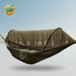 أرجوحة مع ناموسية ومعدات خيمة ضد المطر