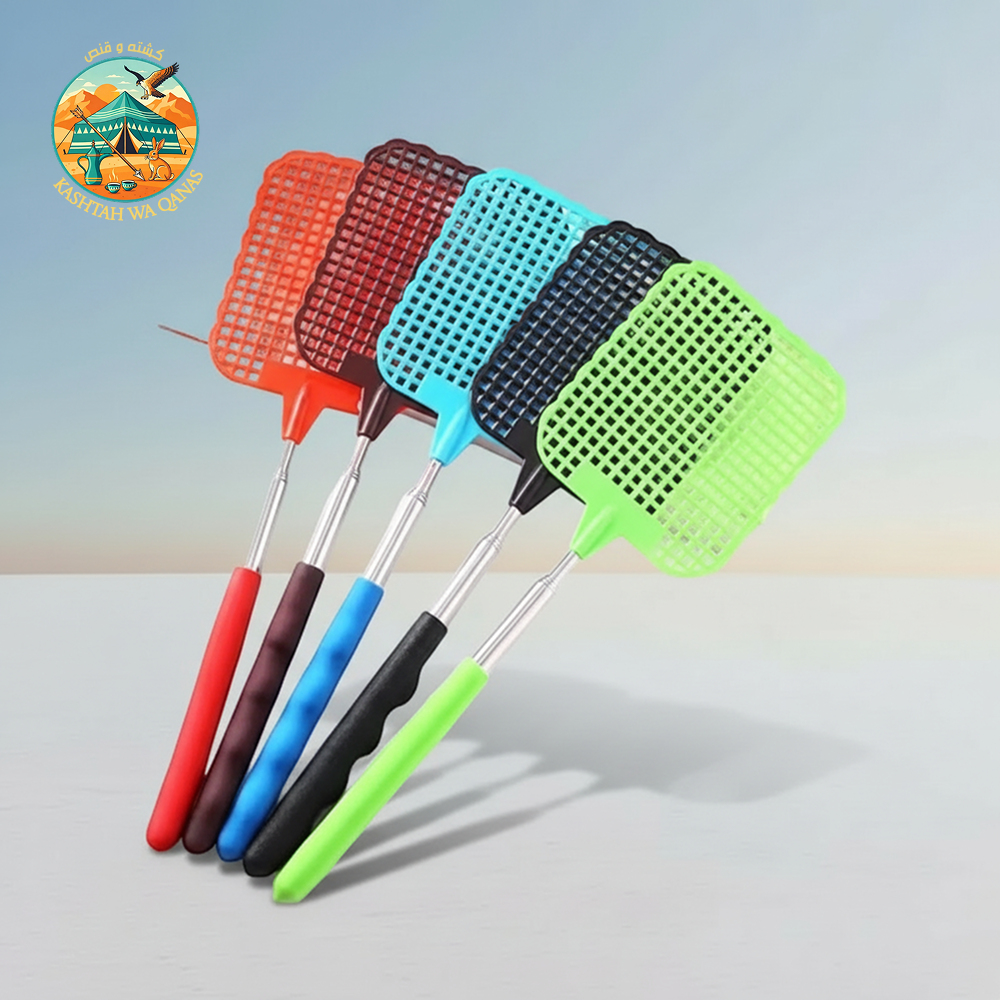 78 منشة الذبابة البلاستيكية القابلة للسحب - الصورة 1