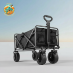 عربة التخييم المحمولة قابلة للطي بسعة كبيرة