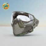 قناع تكتيكي – رماية شبكية من الفولاذ قابل للتنفس لرأس واقٍ