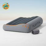 وسادة مريحة قابلة للنفخ للتخييم خفيفة الوزن وقابلة للغسل بأرتفاعان