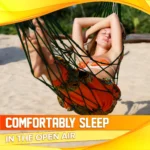 ⁦أرجوحة شبكية نايلون معلقة علي شجرة⁩ - الصورة ⁦3⁩