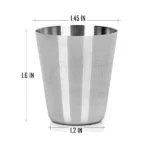 Stainless Steel Drinking Cup Set - Image 3