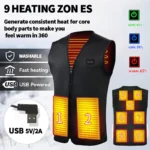 USB Heated Camping Vest - Image 3