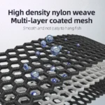 Quick-Drying Foldable Aluminum Alloy Fish Protection Net - Image 3