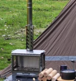 Portable Wood Stove with Chimney - Image 3