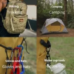 ⁦مشبك قفازات متعددة الوظائف حامل ضد الإفلات⁩ - الصورة ⁦3⁩