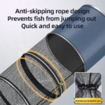 Quick-Drying Foldable Aluminum Alloy Fish Protection Net - Image 4