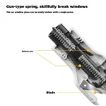 ⁦مطرقة أمان لكسر النوافذ للطوارئ⁩ - الصورة ⁦5⁩