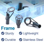 ⁦فيشتريب 5 قطعة قضيب الفولاذ المقاوم للصدأ السيراميك الدائري 1.8 مللي ~ 8.0 مللي⁩ - الصورة ⁦5⁩