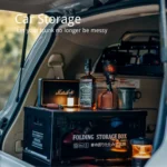 ⁦صندوق تخزين خارجي سعة كبيرة قابل للطي⁩ - الصورة ⁦2⁩