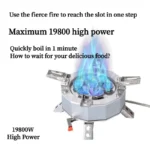 ⁦موقد غاز للوازم الشواء في التخييم⁩ - الصورة ⁦2⁩