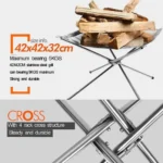 Foldable Frame Rack Camping Stove - Image 3