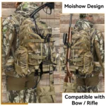 ⁦حقيبة ظهر للصيد مع حامل بندقية للتخييم مقاومة للماء⁩ - الصورة ⁦5⁩