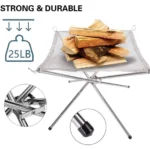 Foldable Frame Rack Camping Stove - Image 4