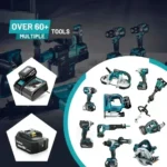 ⁦ماكينه 18 فولت 6.0 بطارية ليثيوم قابلة للشحن مع مؤشر قدرة عالية⁩ - الصورة ⁦5⁩